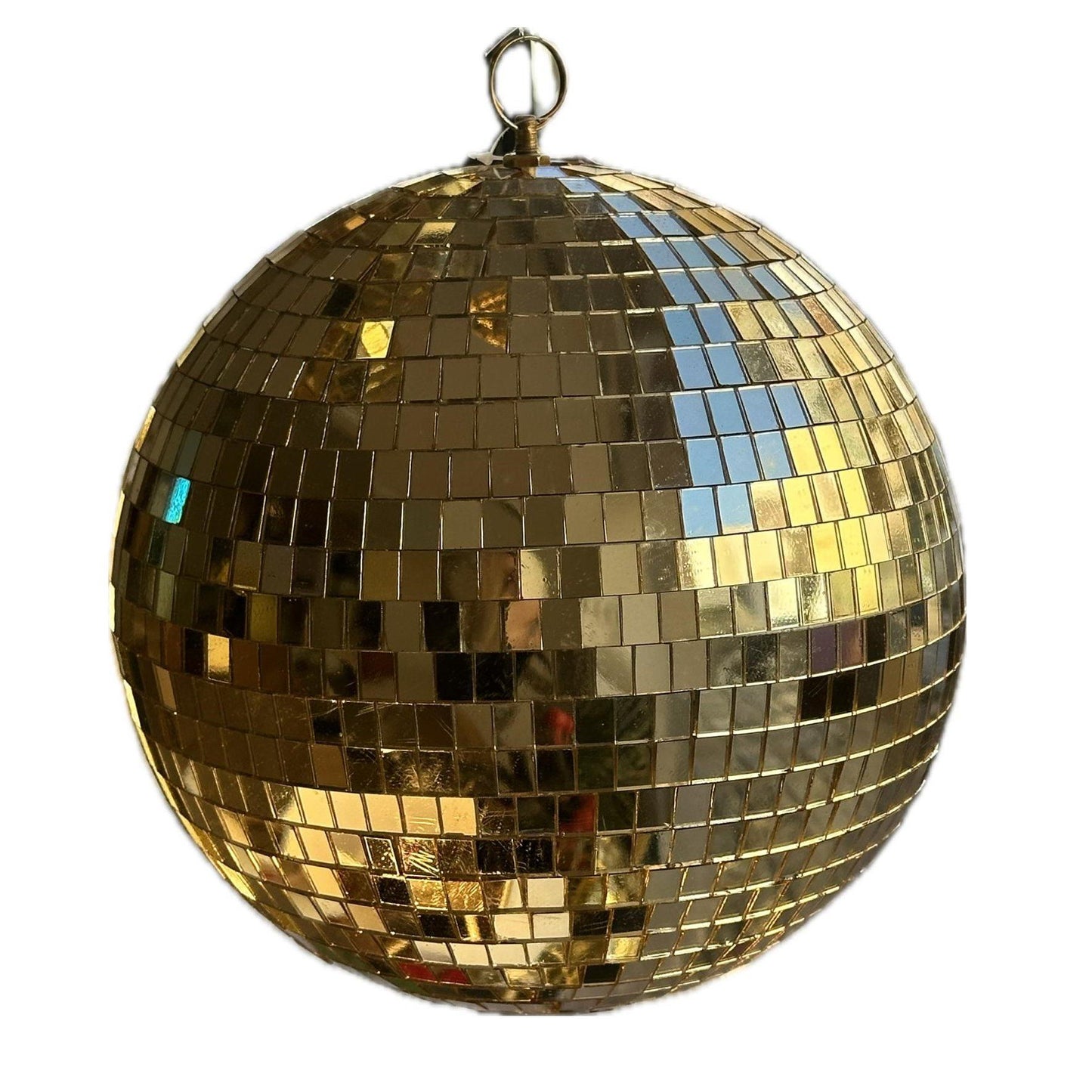 BOLA DISCO ESPEJO DORADA