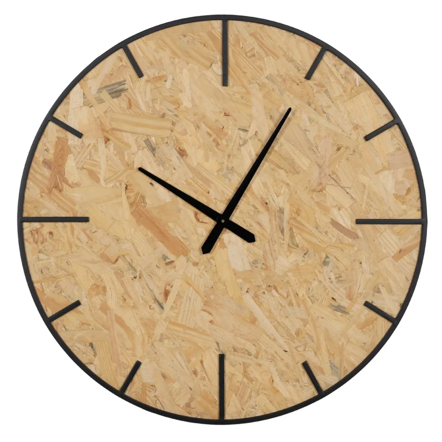 RELOJ NATURAL-NEGRO GRANDE