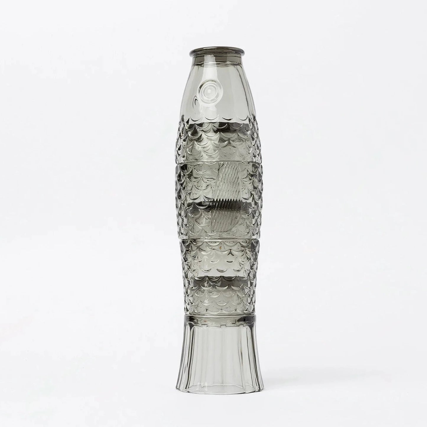 SET VASOS APILABLES KOIFISH WARM GREY