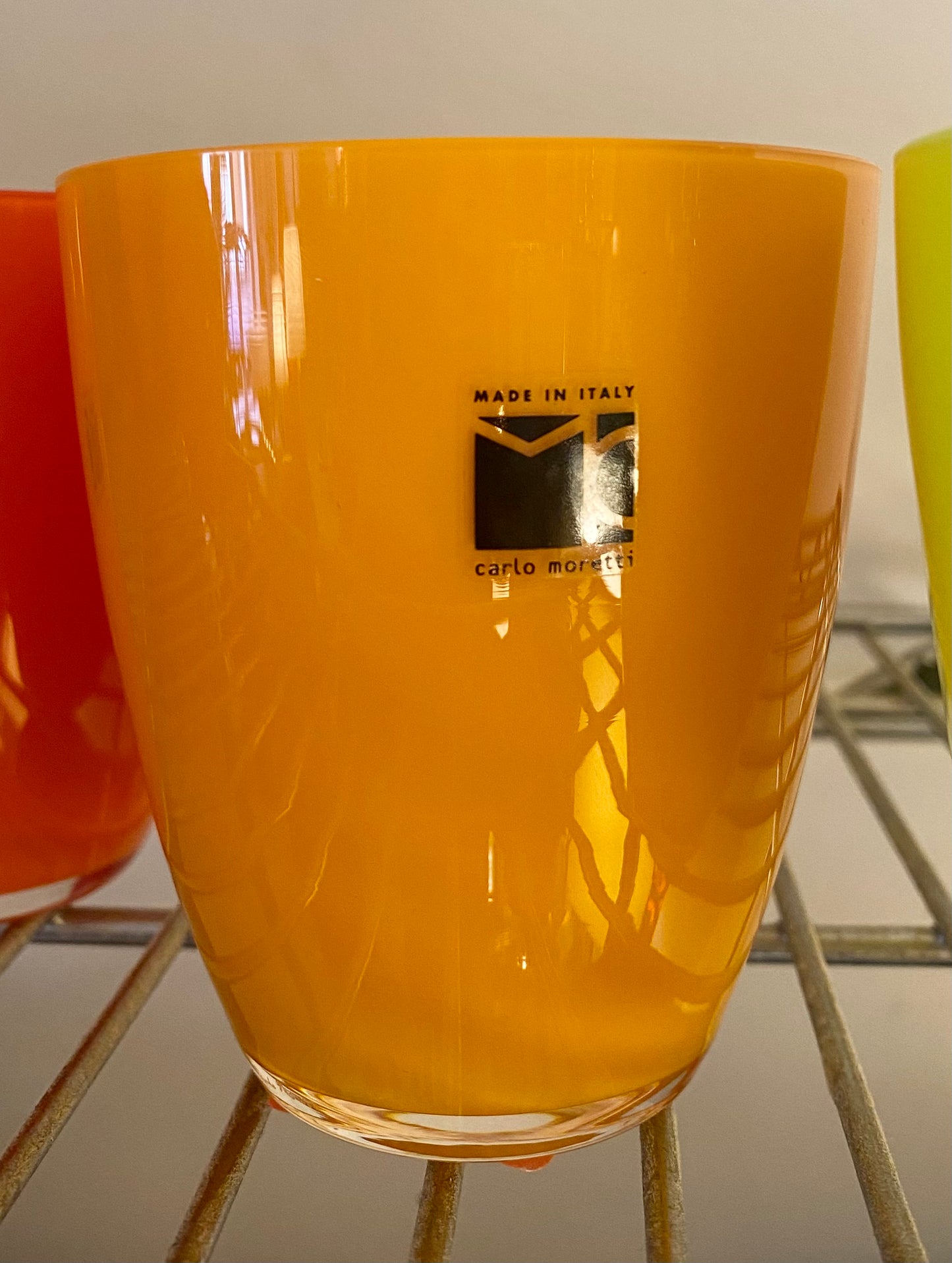 VASO PIRUS COLOR EN CRISTAL MURANO