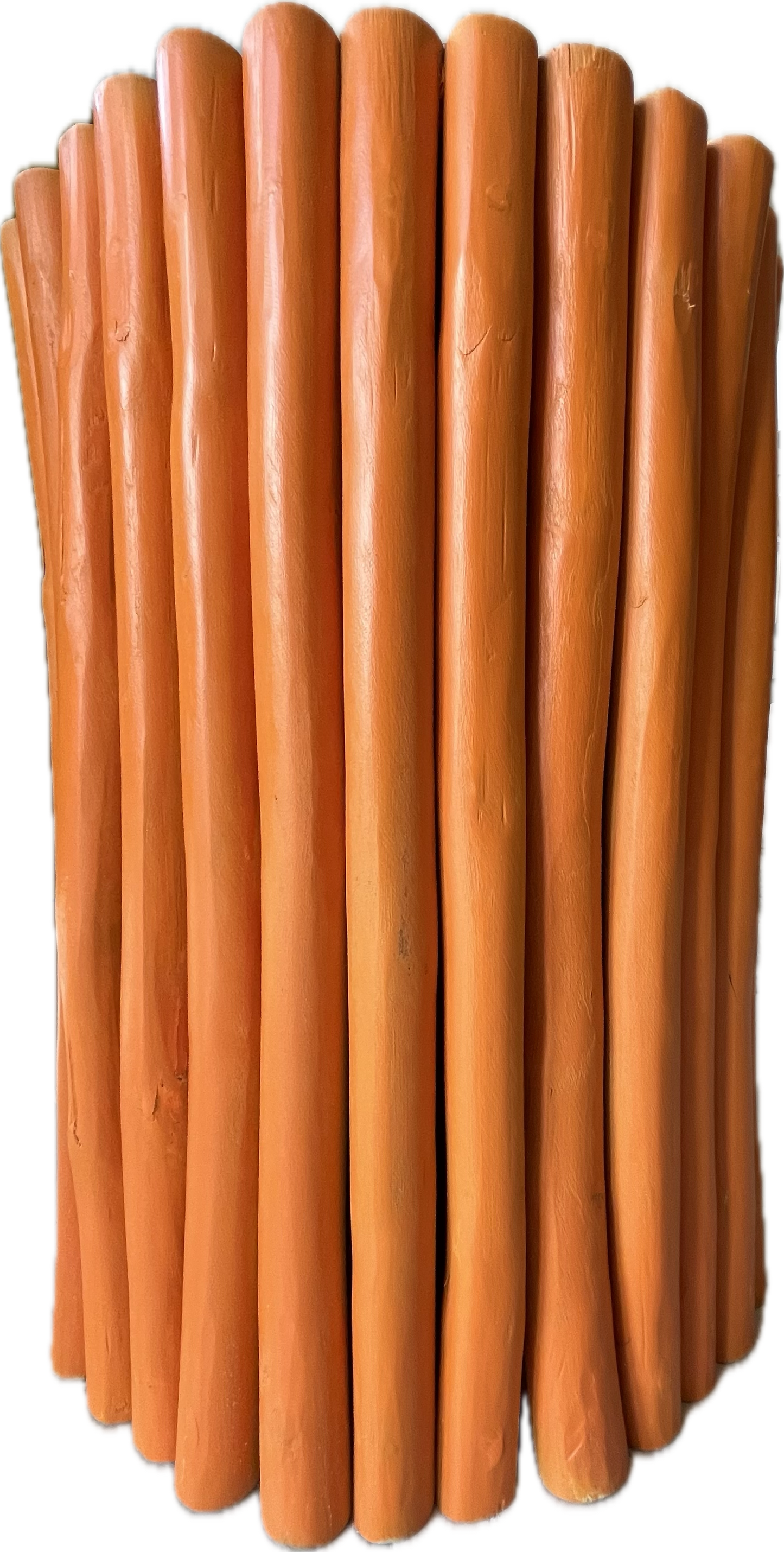 PEDESTAL TRONCOS NARANJA