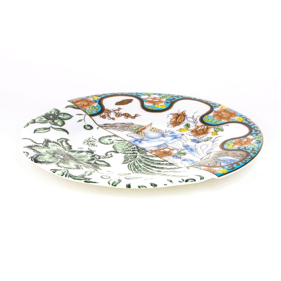 PLATO POSTRE EN PORCELARA "ZOE"