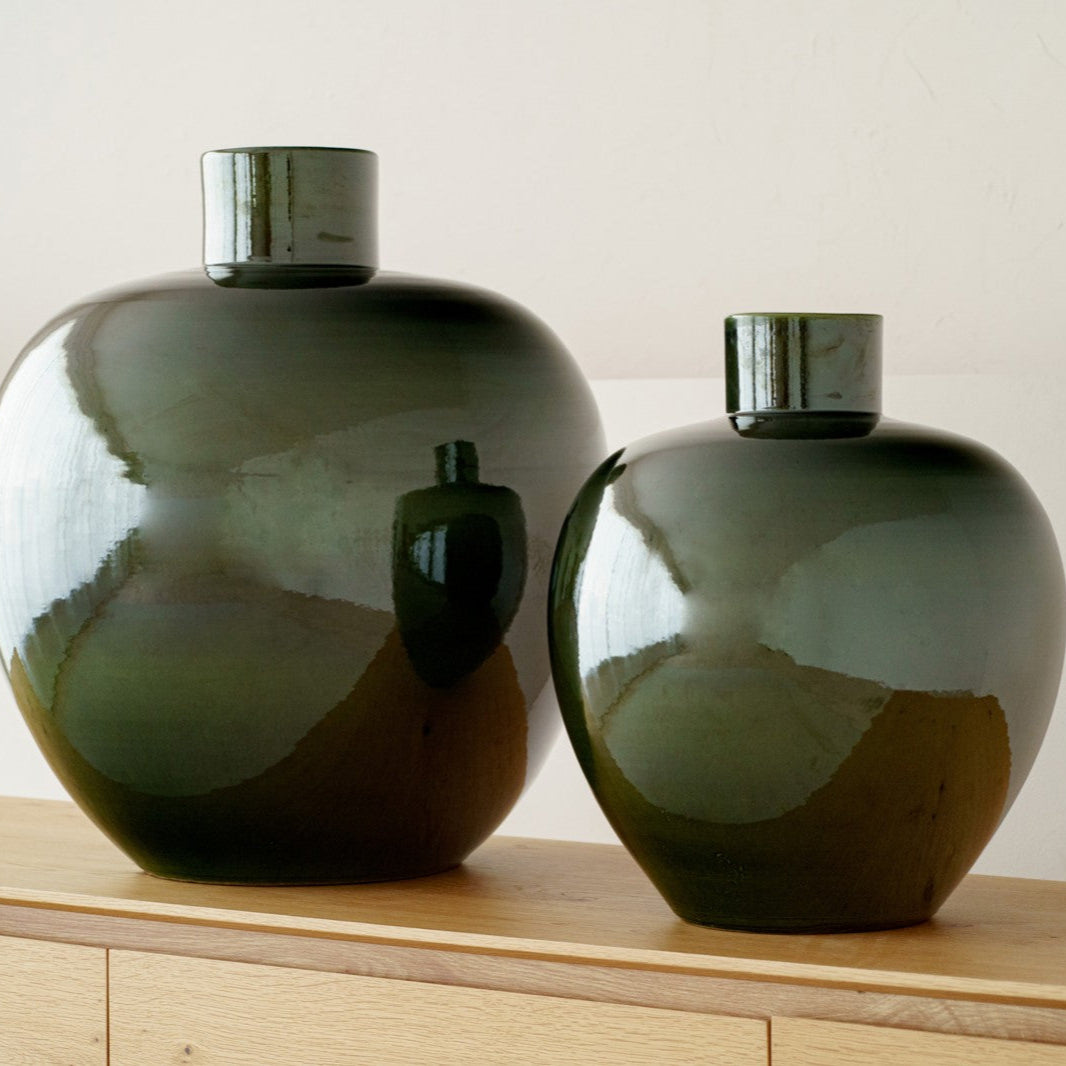 JARRÓN DE CERAMICA COLECCIÓN ARUME