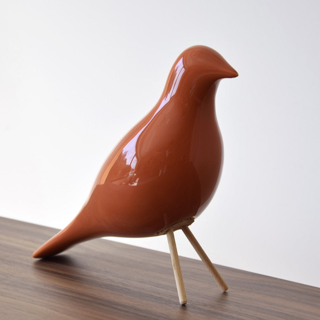 PÁJARO NARANJA BRILLO