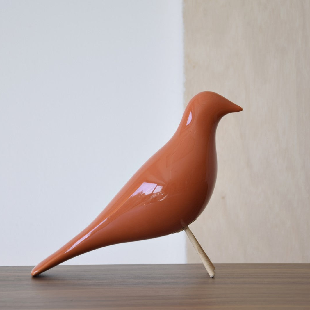 PÁJARO NARANJA BRILLO
