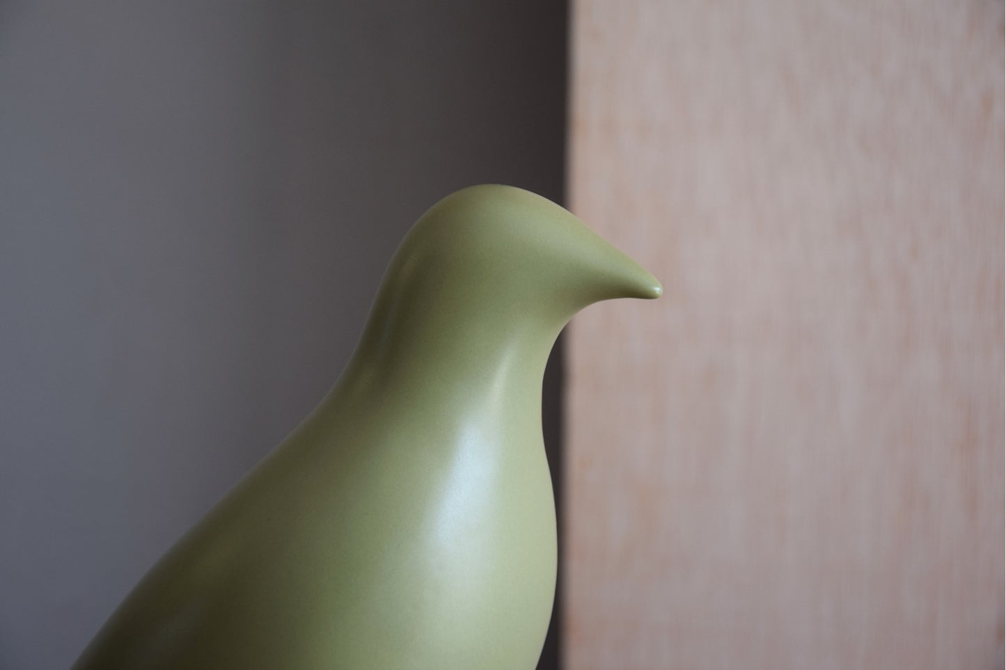 PÁJARO CERÁMICA VERDE MATE