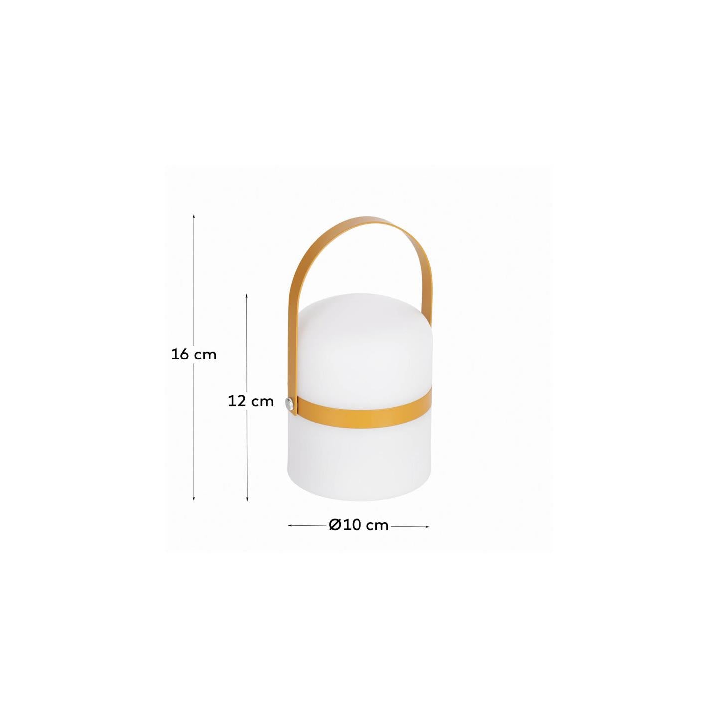 LÁMPARA DE MESA RIDLEY MINI MOSTAZA