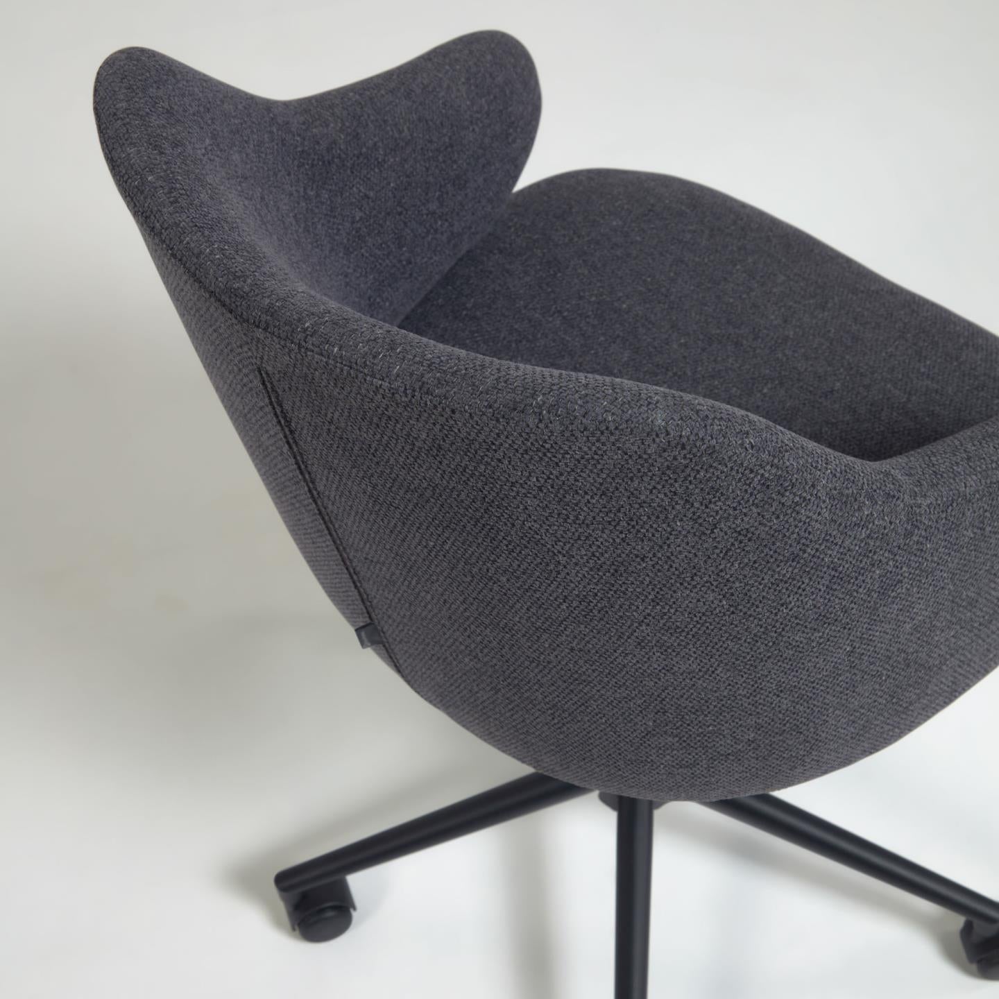 SILLA DE ESCRITORIO EINARA GRIS OSCURO