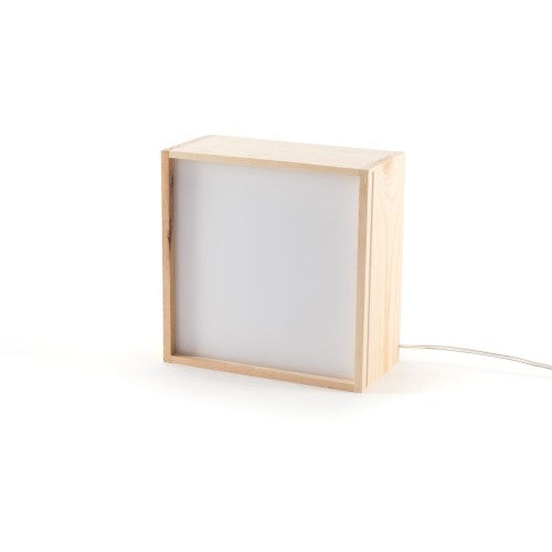 CAJA LUMINOSA CON MENSAJE 21