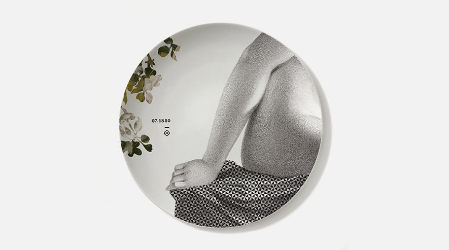 SET 2 PLATOS DE PORCELANA PARNASSE 27 CMS. VERANO / ÉTÉ