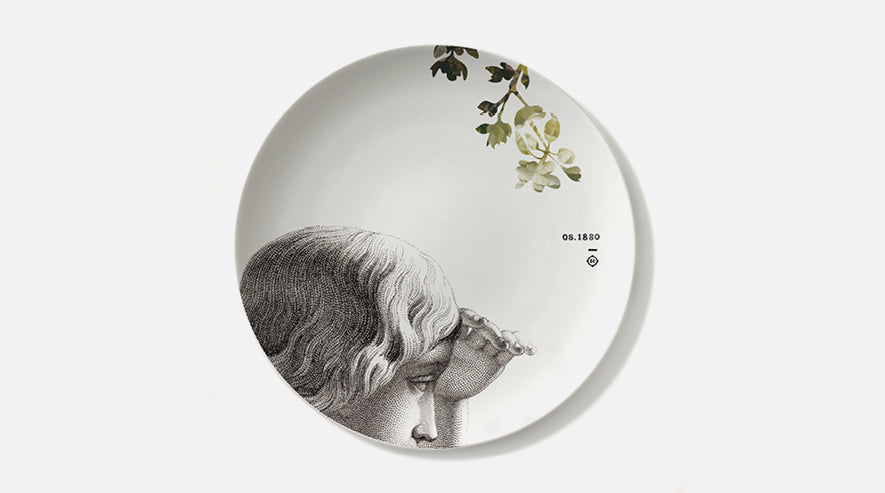 SET 2 PLATOS DE PORCELANA PARNASSE 27 CMS. VERANO / ÉTÉ