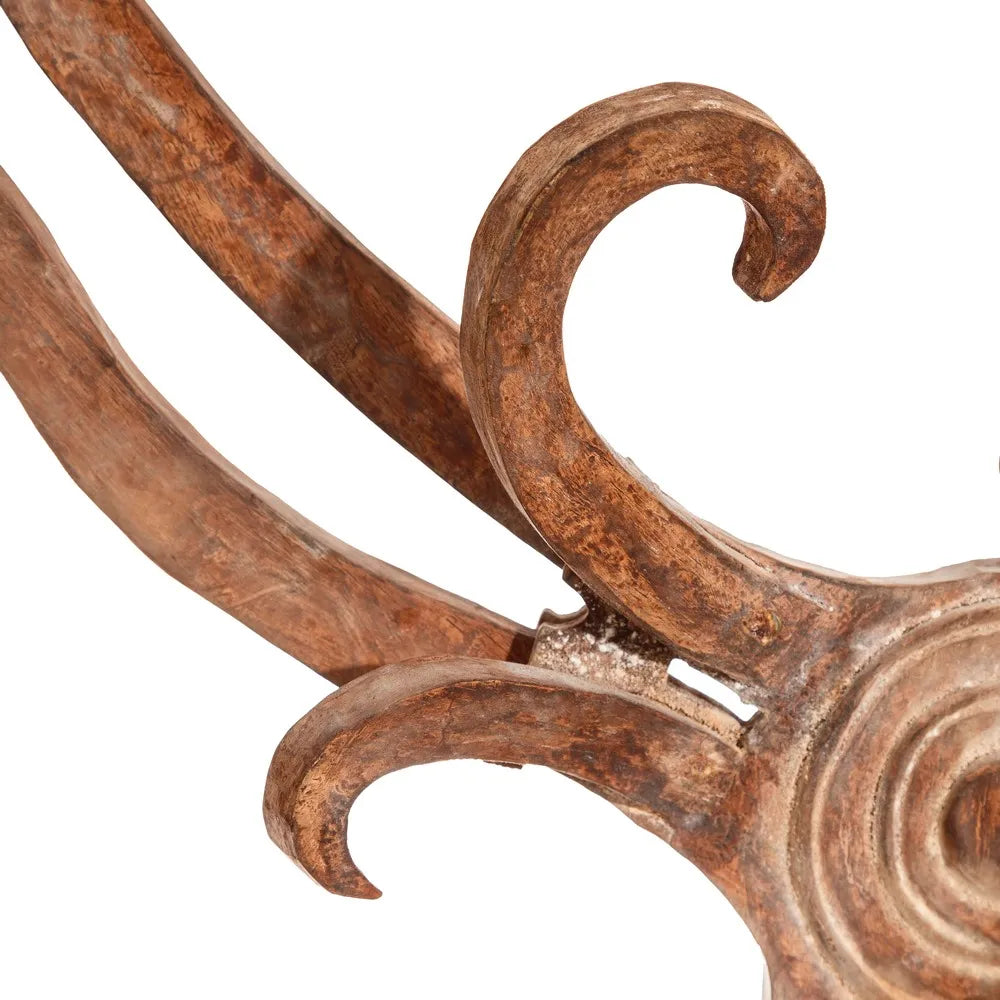 FIGURA GRIS MADERA GRANDE