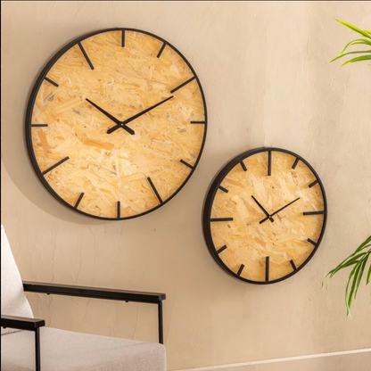 RELOJ NATURAL-NEGRO PEQUEÑO