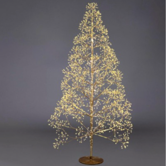 ARBOL DE NAVIDAD DORADO