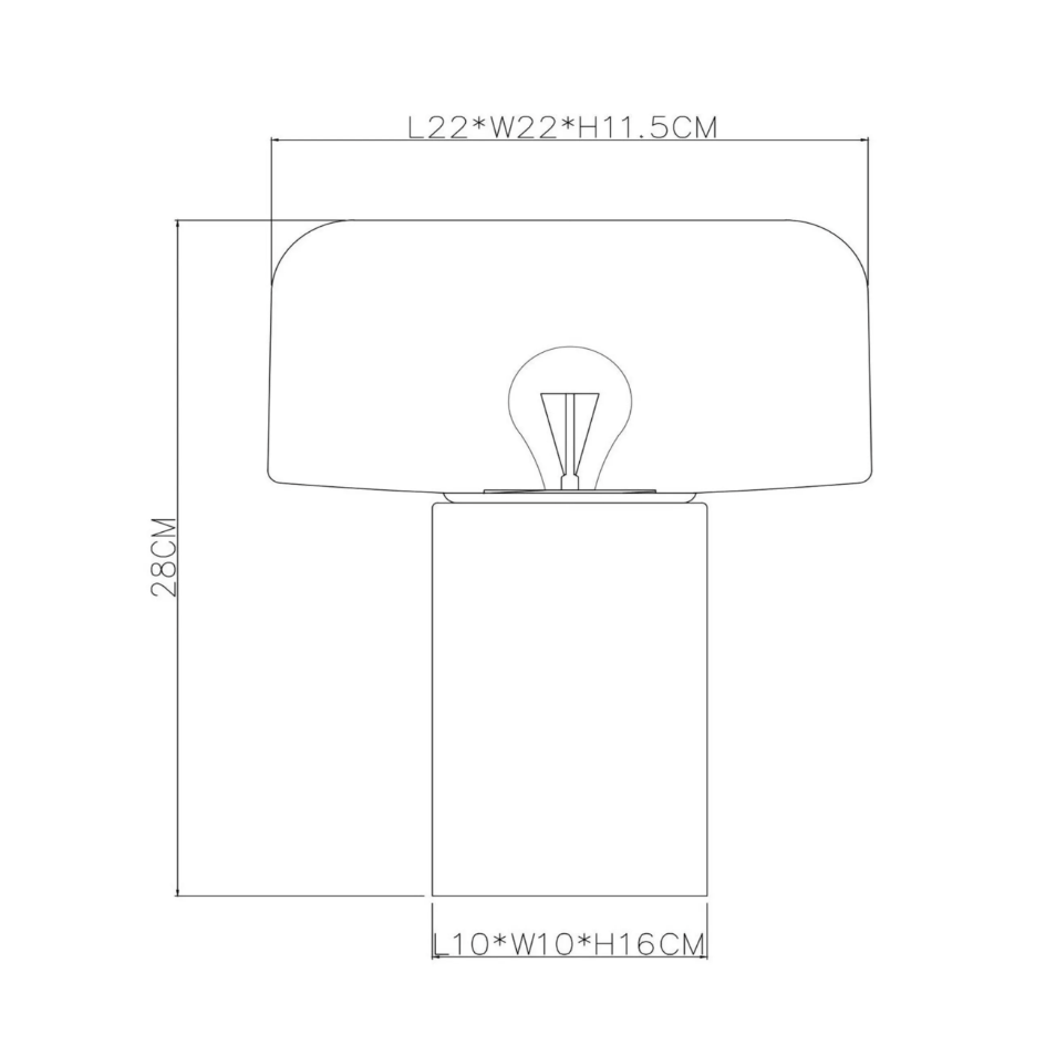 LÁMPARA DE SOBREMESA KENAN