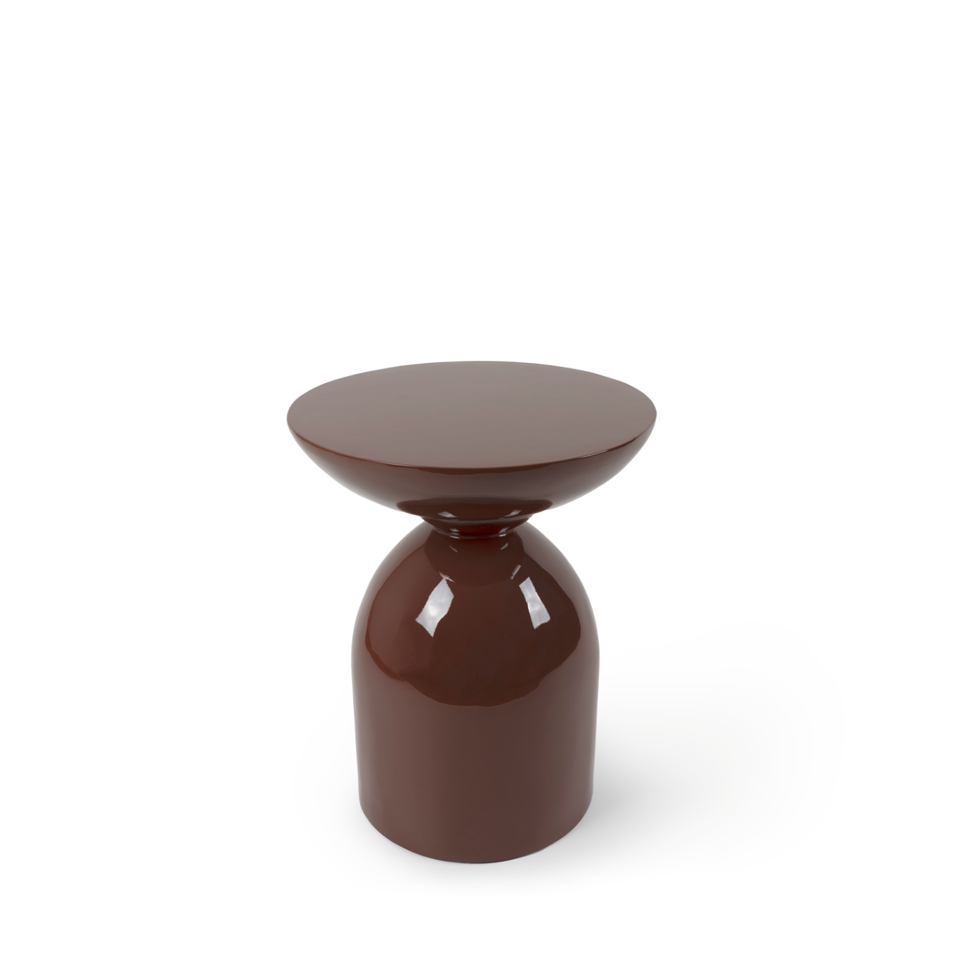 MESA AUXILIAR DORIAN TERRACOTA BRILLO