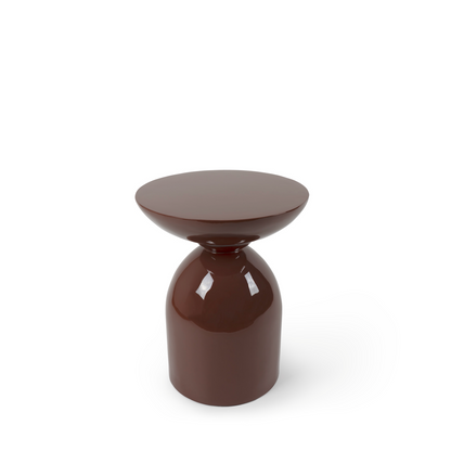 MESA AUXILIAR DORIAN TERRACOTA BRILLO
