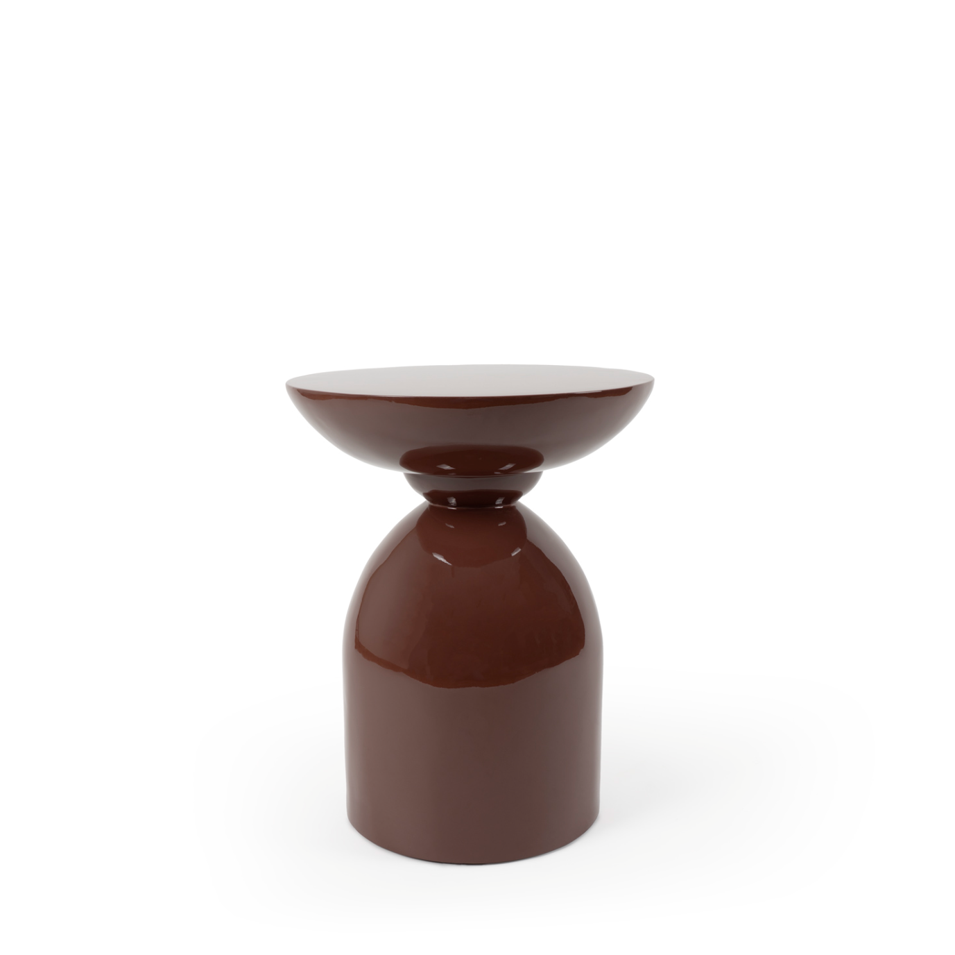 MESA AUXILIAR DORIAN TERRACOTA BRILLO