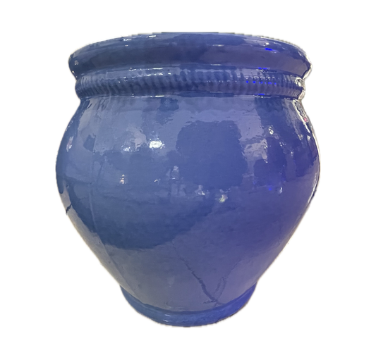 MACETERO BOLA 28 AZUL