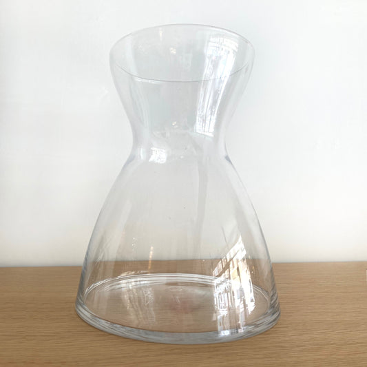 JARRÓN BAJO CRISTAL