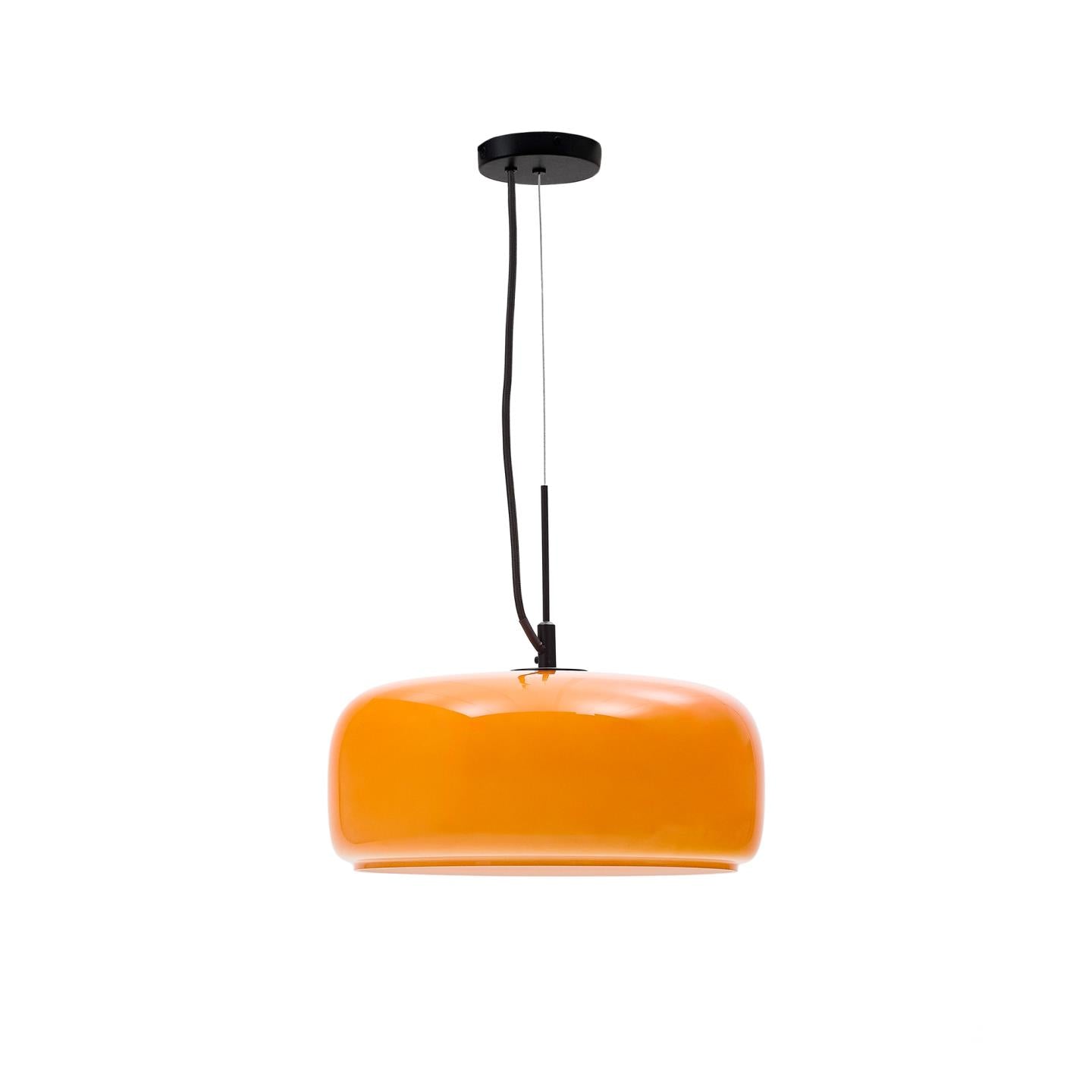 LÁMPARA DE TECHO REIG NARANJA