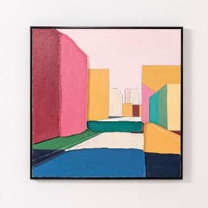 SET DE 2 CUADROS AL ÓLEO