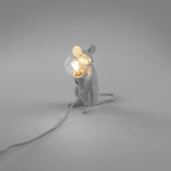MOUSE SENTADO BLANCO