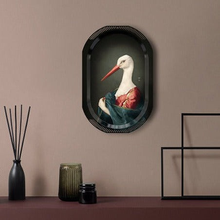 BANDEJA DECORATIVA PARED CIGOGNE