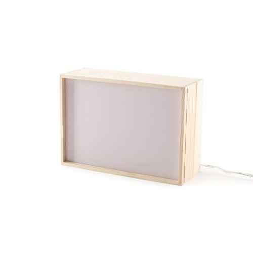 CAJA LUMINOSA CON MENSAJE 30