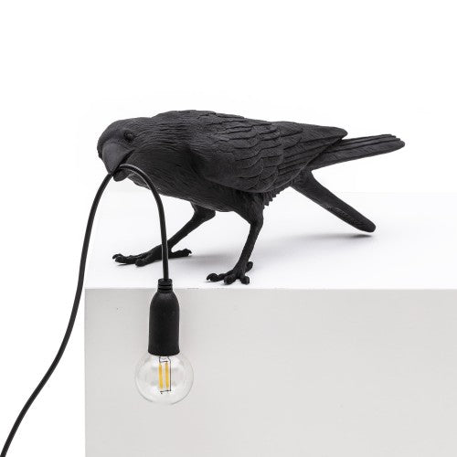 LÁMPARA BIRD PLAYING BLACK