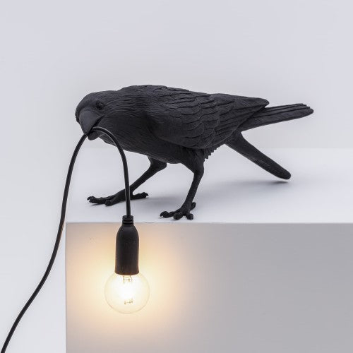 LÁMPARA BIRD PLAYING BLACK