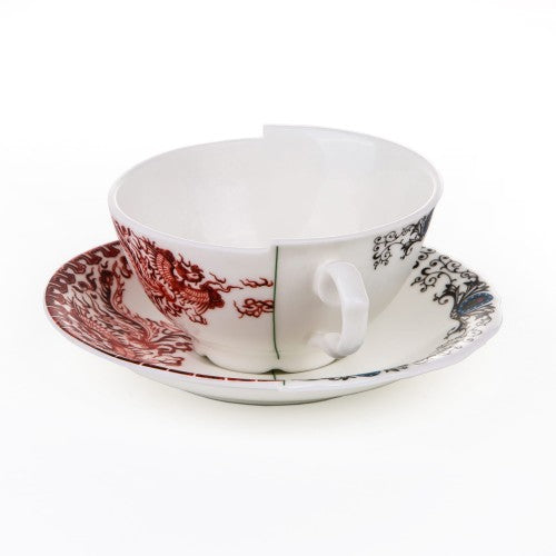 TAZA DE TE CON PLATO "HYBRID" ZORA