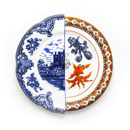 PLATO LLANO EN PORCELANA "ISAURA"