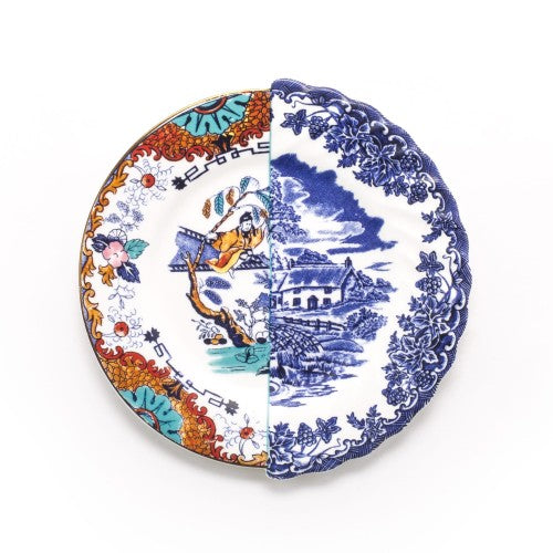 PLATO DE POSTRE EN PORCELANA "VALDRADA"