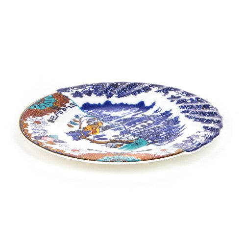 PLATO DE POSTRE EN PORCELANA "VALDRADA"