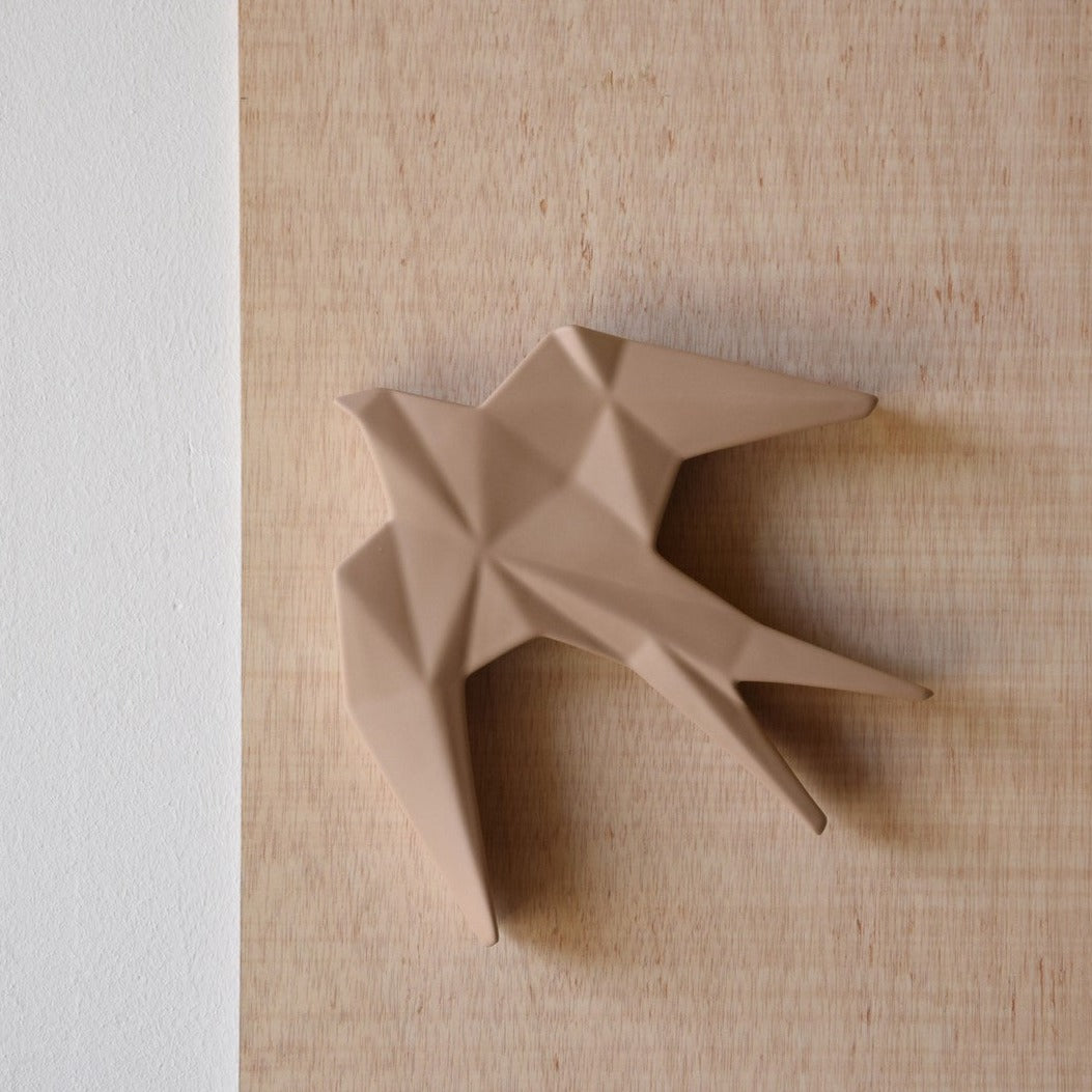 GOLONDRINA PARED CERÁMICA NUDE MINI