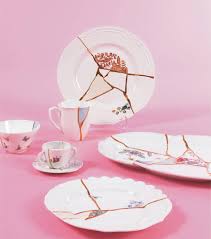 PLATO LLANO Nº2 KINTSUGI